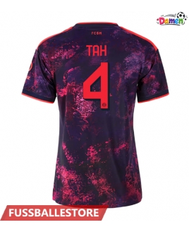 Günstige Bayern Munich Jonathan Tah #4 3rd trikot Damen 2026-27 Kurzarm